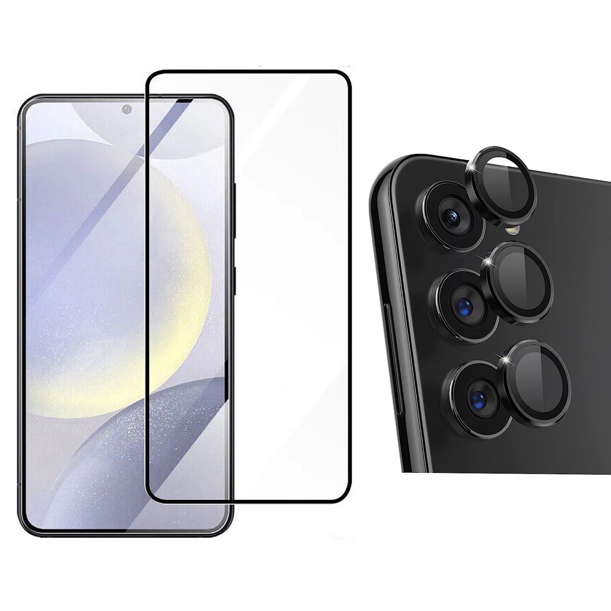 GENERICO - Lámina De Vidrio Pantalla Para Samsung S24 FE - Lentes