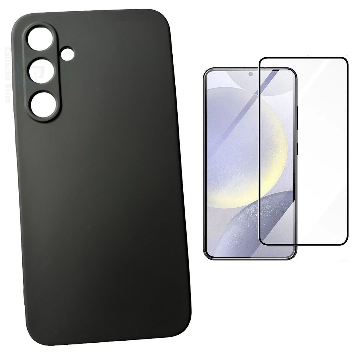 GENERICO - Carcasa De Silicona Para Samsung S24 FE + Lamina Vidrio
