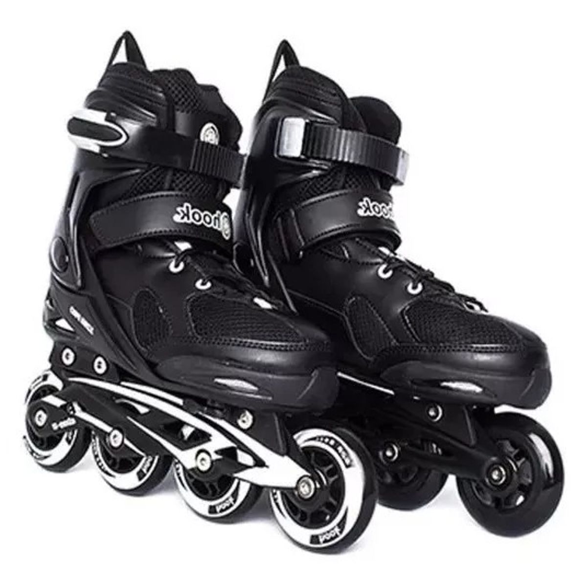 GENERICO - Patines En Linea Hook Fitness Extensibles Cuero Sintetico