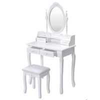 TOCADOR CATHLEEN ESPEJO OVALADO ROSAS EM065