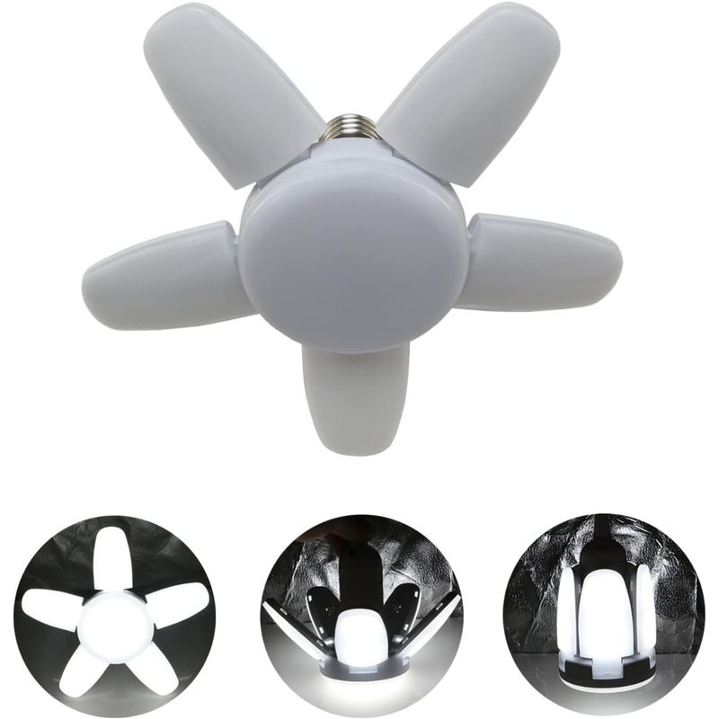 GENERICO - Ampolleta LED 5 Aspas 55W