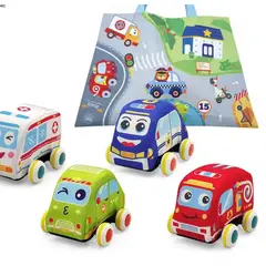 GENERICO - Pista Con Autos De Tela Para Bebés Huanger