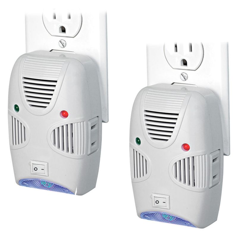 KUANGYE - Repelente Ultrasonido Para Ratones Espanta Ratones Electrico