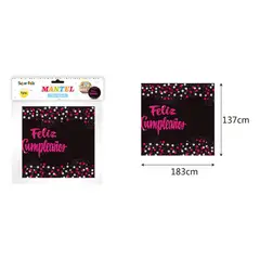 GENERICO - Mantel De Mesa Para Fiesta Feliz Cumpleaños