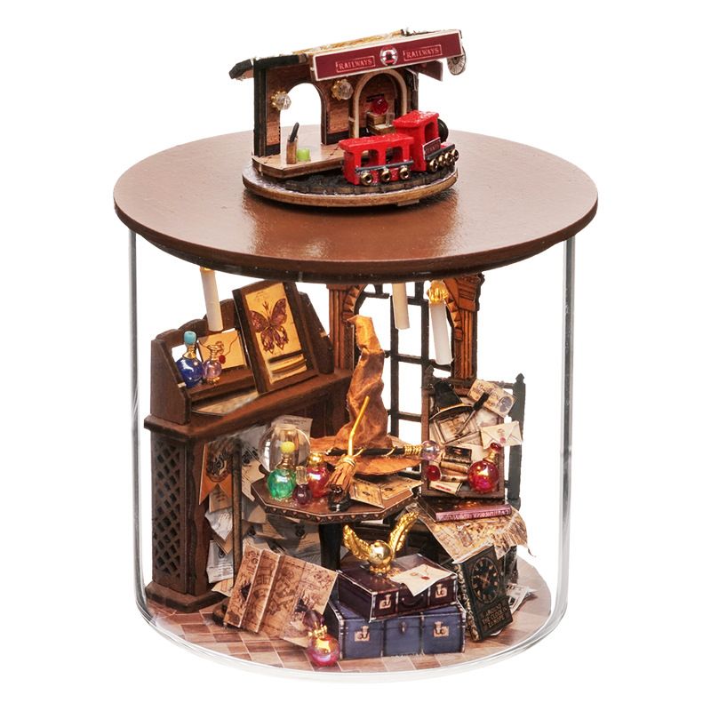 TIOZONEY - Kit de casa de muñecas en miniatura
