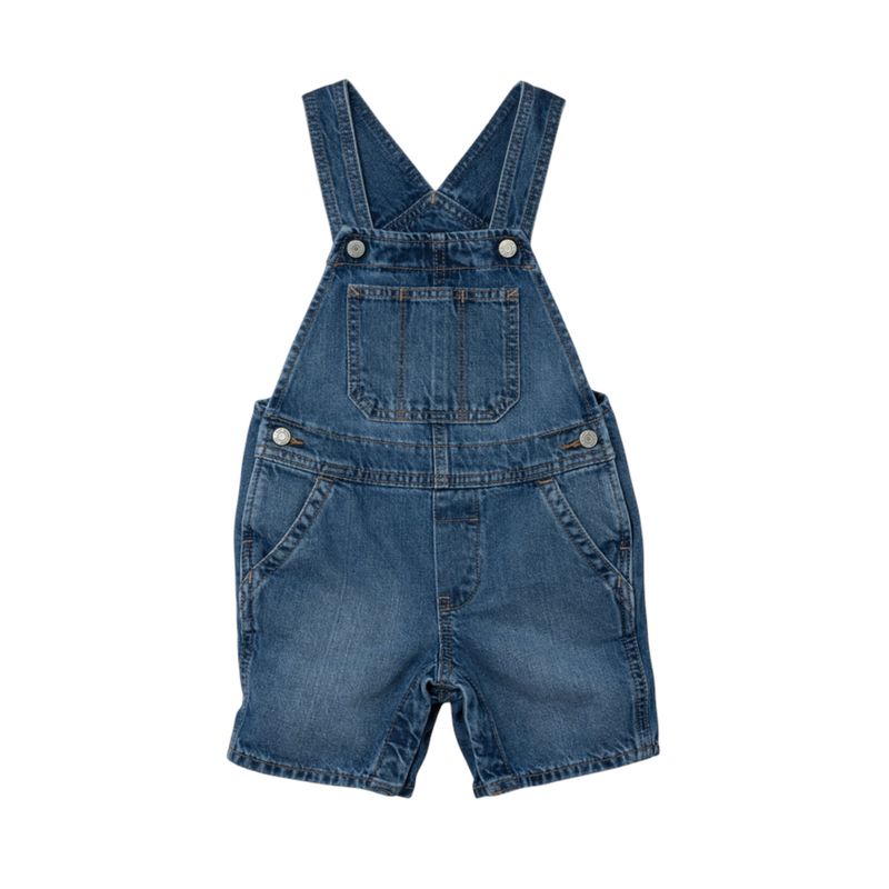 GAP - Jardinera Toddler Niño Denim Azul GAP
