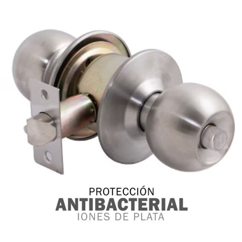 GENERICO - Cerradura chapa para dormitorio y baño