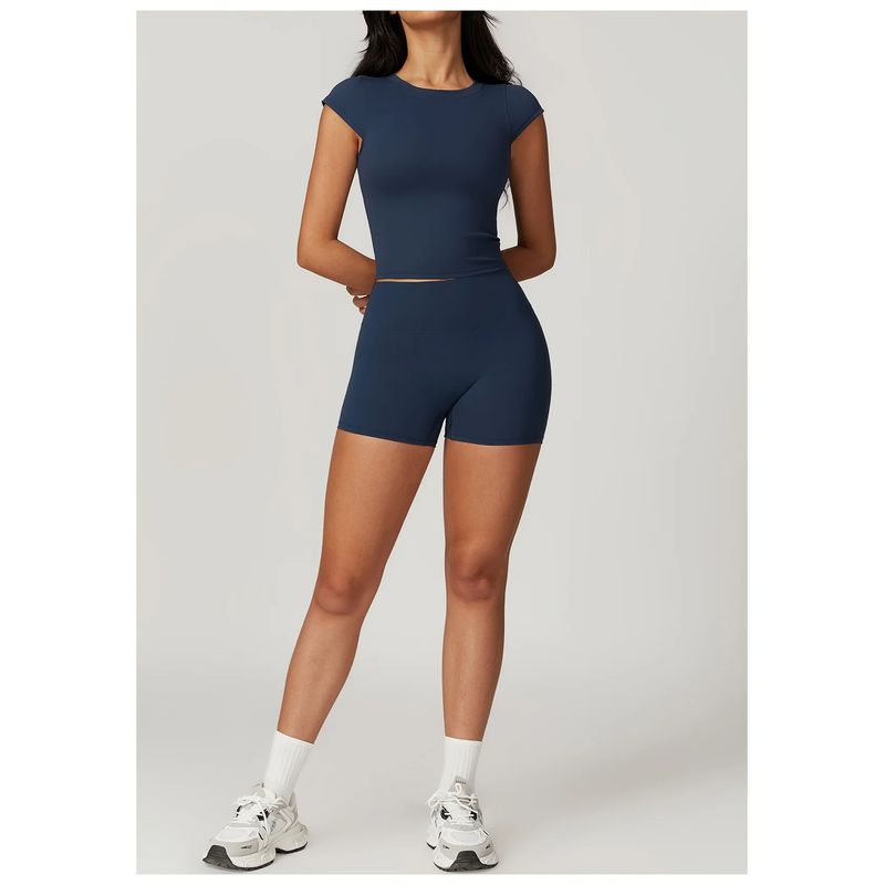 RURUTOTO - Conjunto De Deportiva Fitness para Mujer Negro