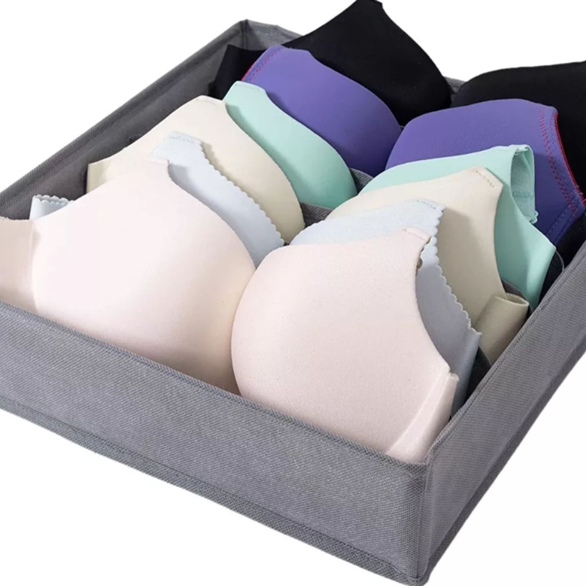 GENERICO - Set De 4 Organizadores De Ropa Interior Organizador De Ropa