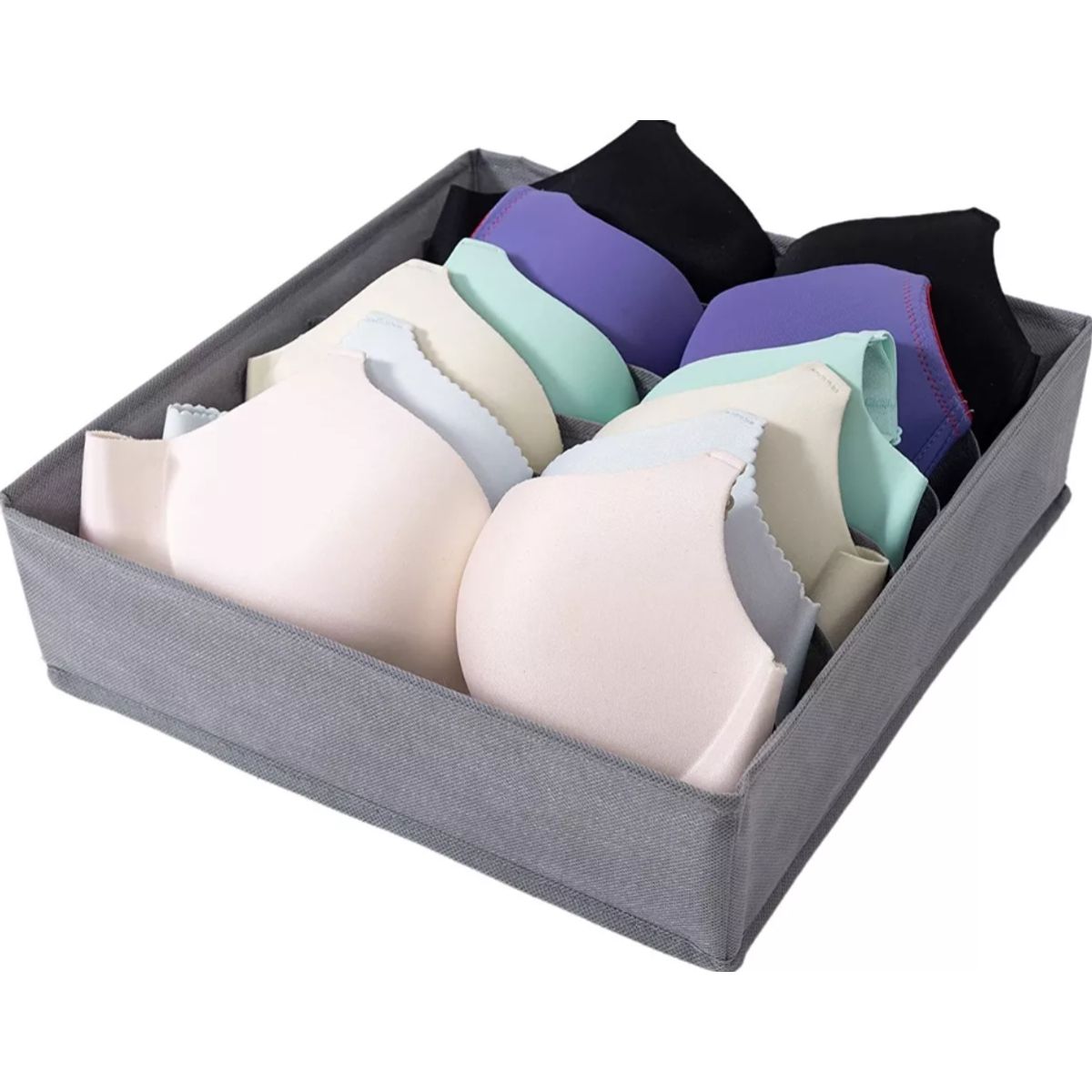 GENERICO - Set De 4 Organizadores De Ropa Interior Organizador De Ropa