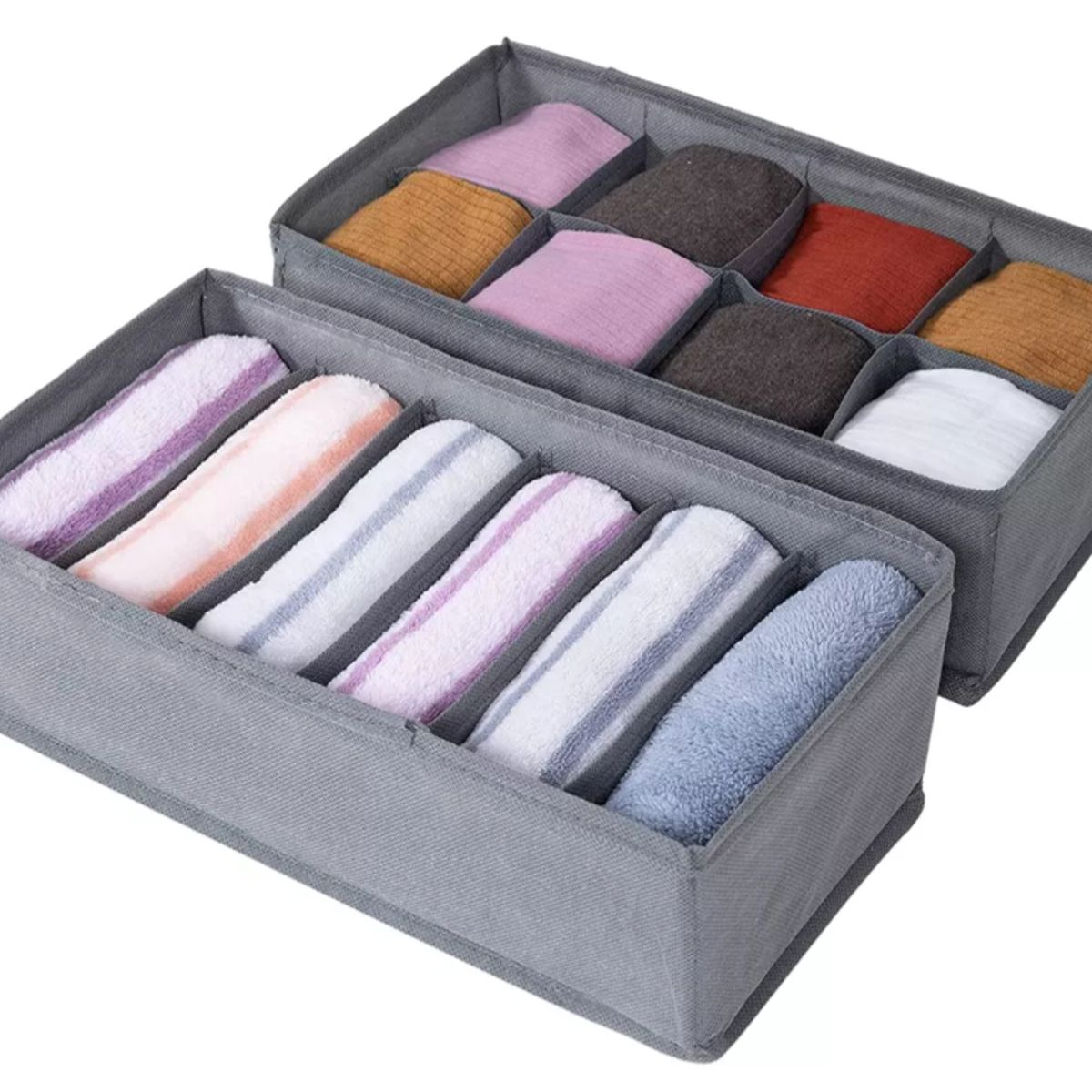 GENERICO - Set De 4 Organizadores De Ropa Interior Organizador De Ropa