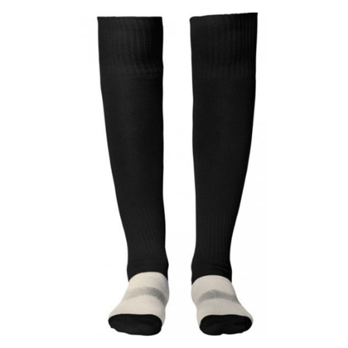 GENERICO - Media Fútbol Equus Juvenil Negro Talla 35-40