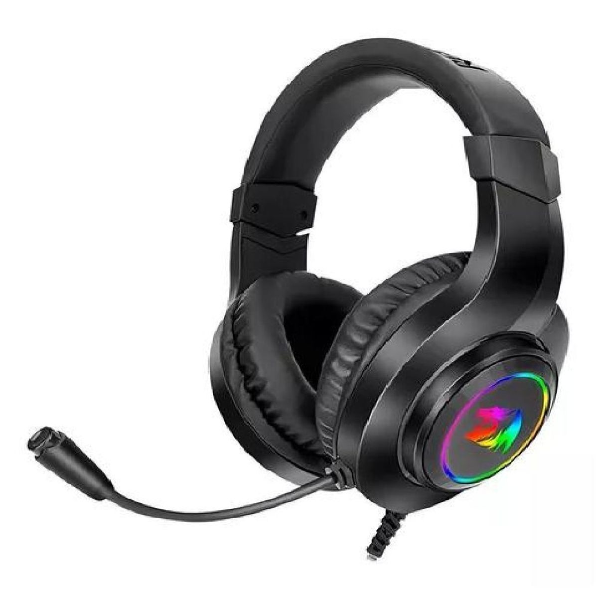 GENERICO - Audífono gamer Redragon Hylas H260 RGB negro