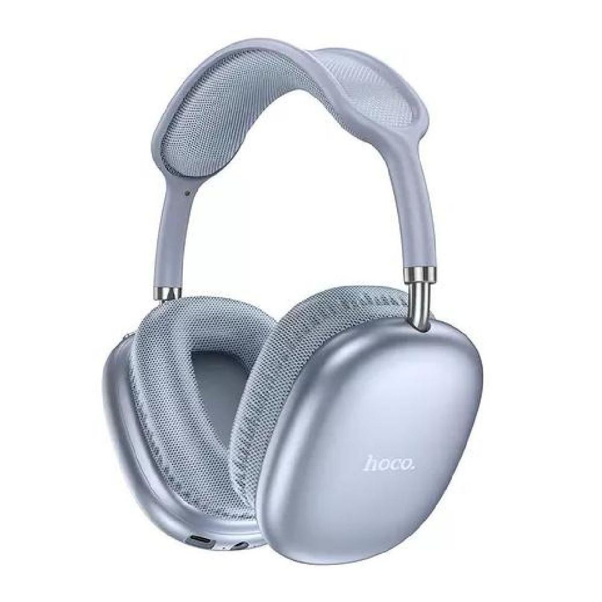 PROTECH - Audífonos inalámbricos Hoco W35 Air 45hrs azul acero luz agua
