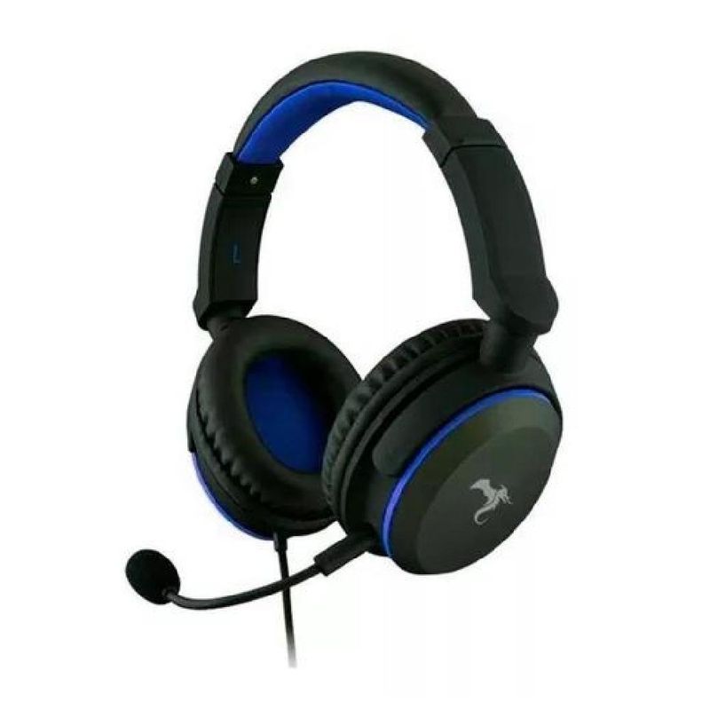 GENERICO - Audífonos gamer Kolke Hero entrada jack 35mm azul