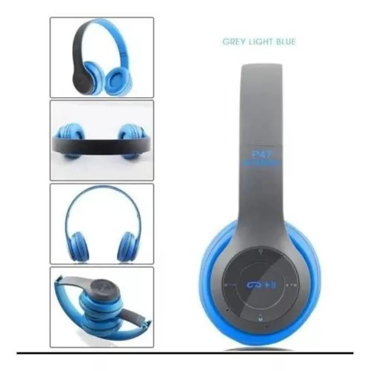 GENERICO - Auriculares gamer inalámbricos 50+EDR P47 azul