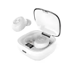 GENERICO - Auricular in-ear gamer inalámbrico XG-8 blanco con luz LED