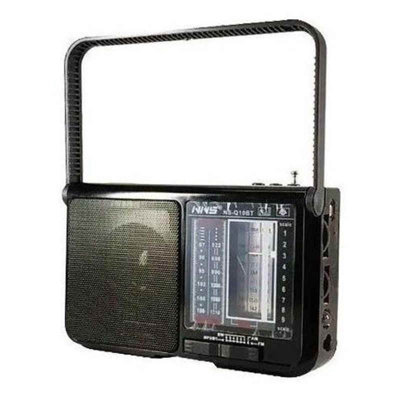 GENERICO - Radio Solar Bluetooth 8 Bandas con Linterna Portátil