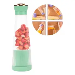 GENERICO - Juguera Personal Portátil 400ml con Cuchillas Eficaces