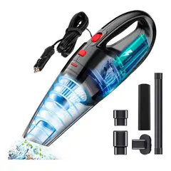 GENERICO - Aspiradora Portátil para Auto con Succión de 120W