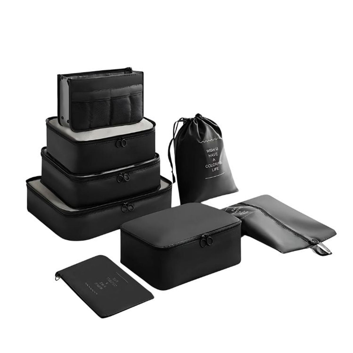 CRUSEC - Set 8 Bolsas de Maletas de Viaje
