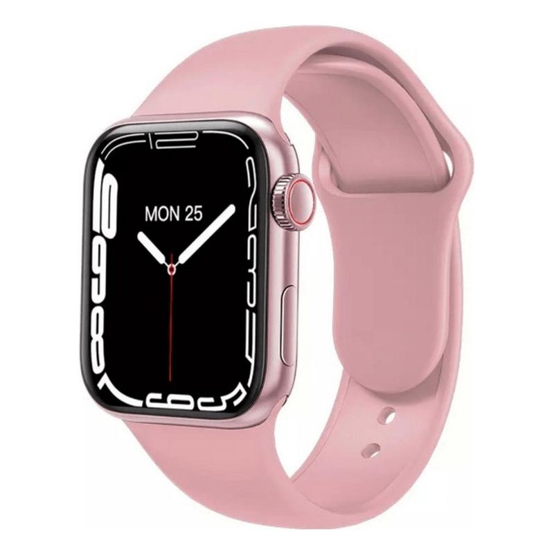 GENERICO - Reloj Inteligente T500+pro Serie 8 Para Ios Y Android Unisex - Rosa