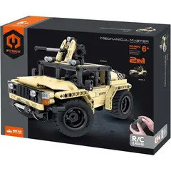 JUGUETON - Jeep Militar Bloques Construcción Technic Control Remoto