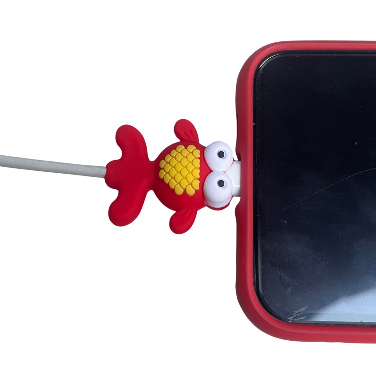 GENERICO - Protector de Cables de Animales Pez Dorado.