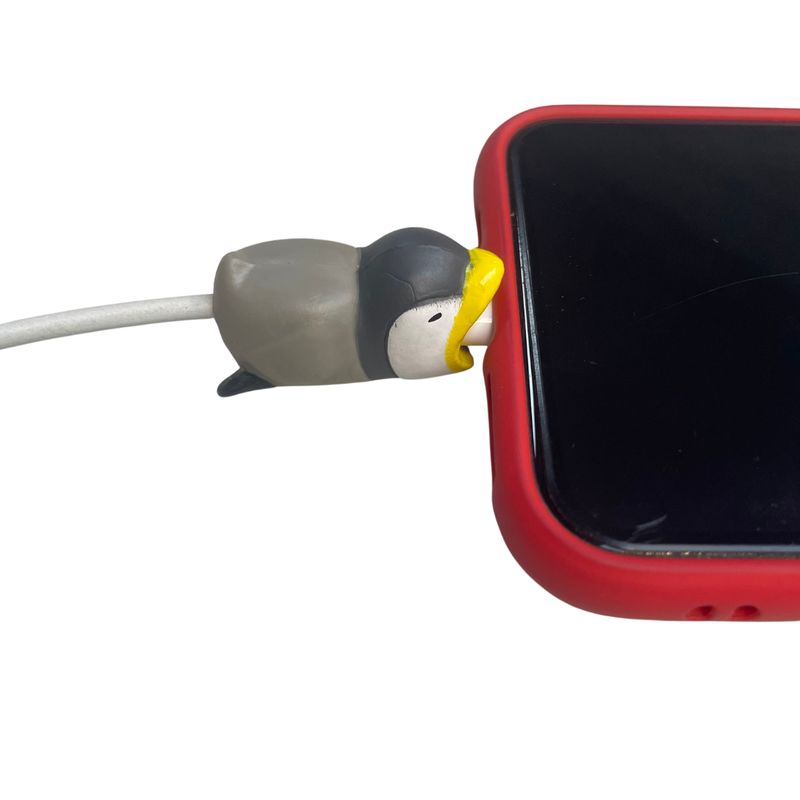 GENERICO - Protector de Cables de Animales Pinguino