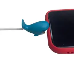 GENERICO - Protector de Cables de Animales Ballena Azul
