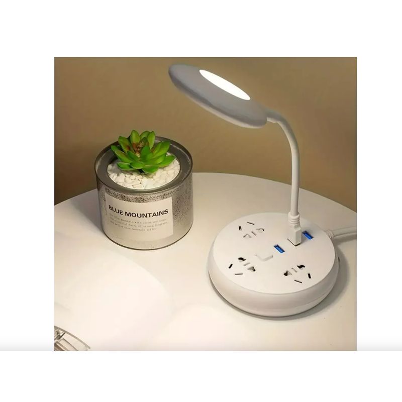 GENERICO - Mini Lampara Portatil Flexible Usb Led Escritorio