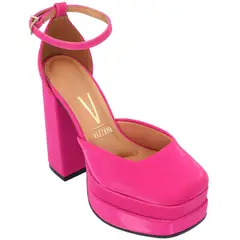 VIZZANO - Maxi Plataforma Eco Cuero Rosado