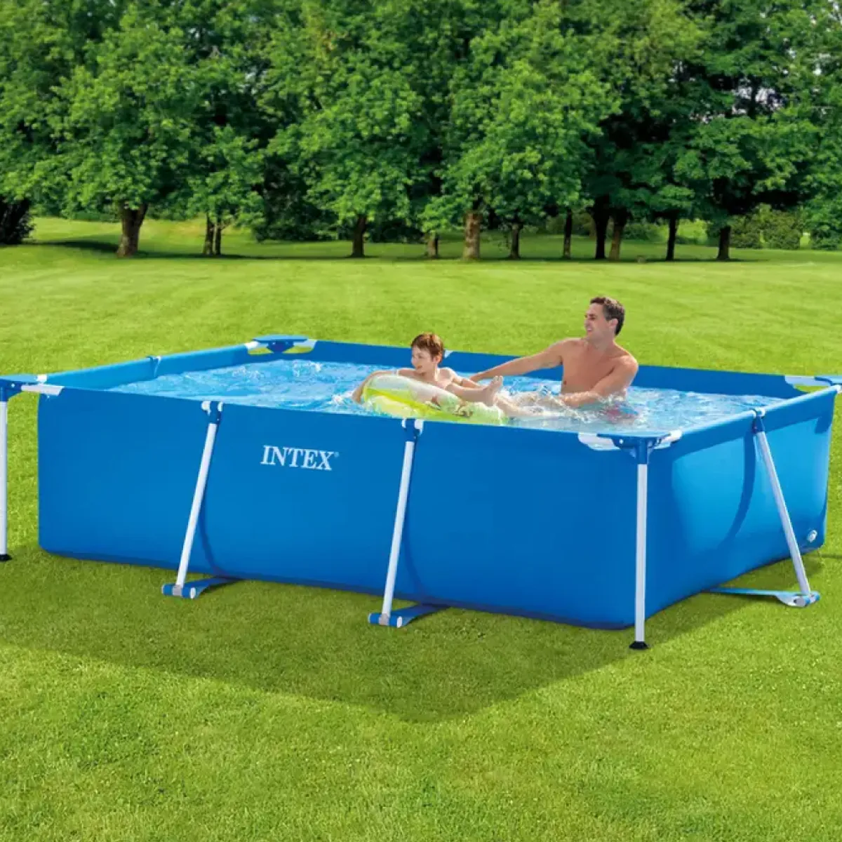 INTEX - Piscina Estructural Rectangular Intex 2,6m x 1,6m x 0,65m 2282 Lts