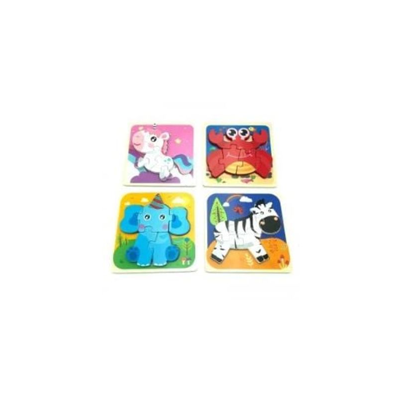 GENERICO - Puzzle Animal Juguete Madera