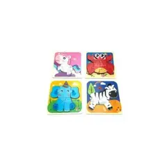 GENERICO - Puzzle Animal Juguete Madera