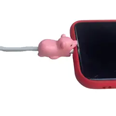 GENERICO - Protector de Cables de Animales Cerdo