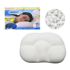 GENERICO - Pack de 2 Almohadas Ergonómicas de Microesferas