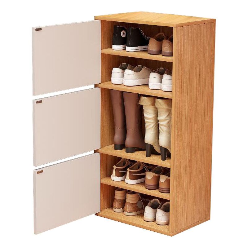 GENERICO - Zapatero Organizador con 3 Puertas y 6 Niveles