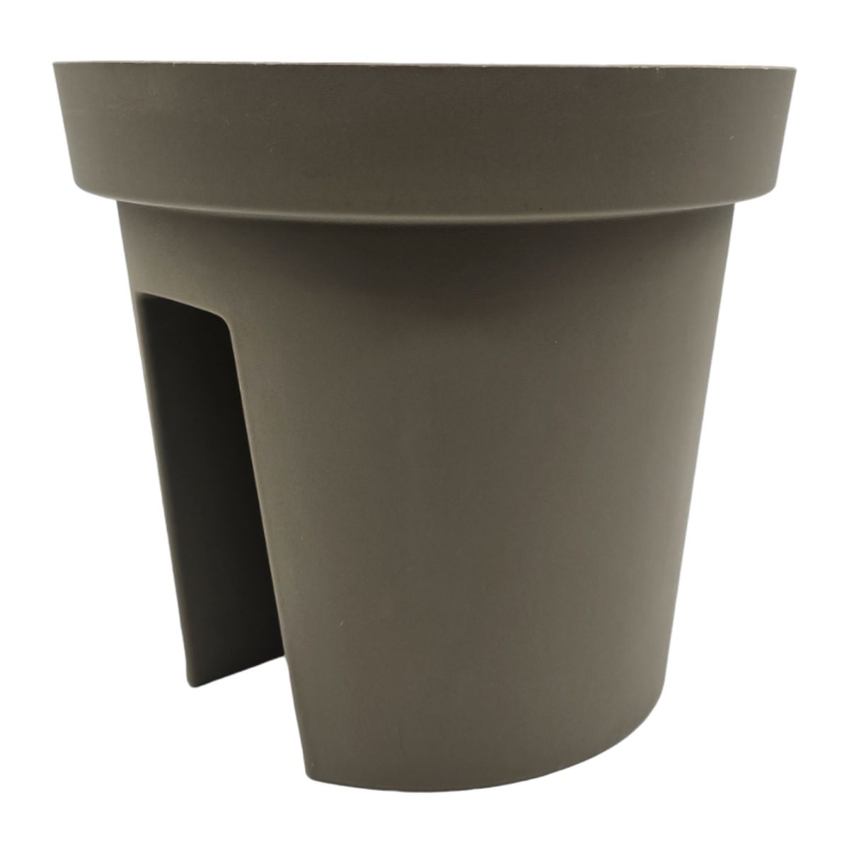 GENERICO - Macetero Colgante Para Balcon Terraza Plastico Maceta Jardin - Cafe