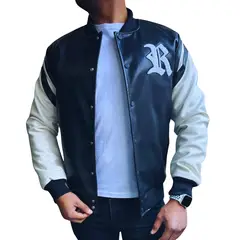 D'JOE - Chaqueta Ecocuero Hombre Roof