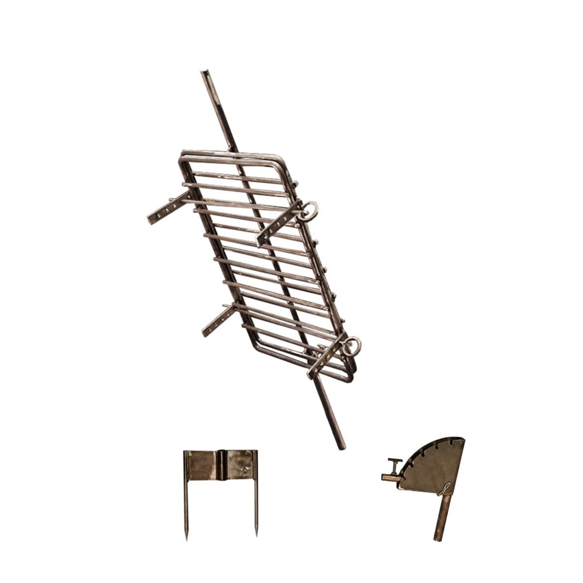 GENERICO - Acc. Prensa Fire Con soporte a Tierra - Fire Chile