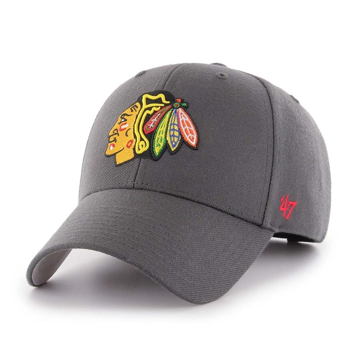47 BRAND - Jockey Chicago Blackhawks Charcoal MPV
