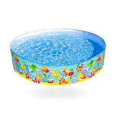 INTEX - Piscina Redonda para niños 1,83mt x 0,38mt 958 Litros