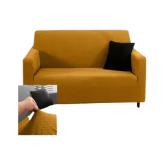 GENERICO - Funda Texturizada para Sofá 3 Cuerpos Lavable 5n11