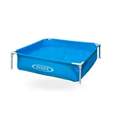 INTEX - Piscina Estructural Mini Small Frame 1,22 x 1,22 x 0,30 m 337 L