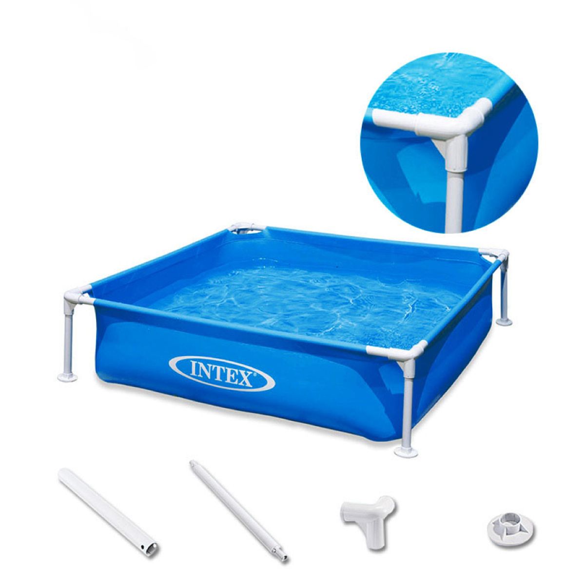 INTEX - Piscina Estructural Mini Small Frame Intex 1,22 x 1,22 x 0,30 m 337 L