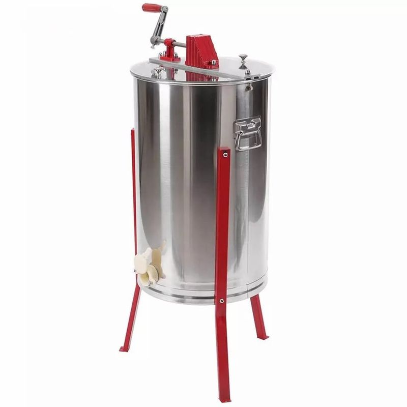 KUANGYE - Extractor de Miel Manual Profesional de 3 Marcos