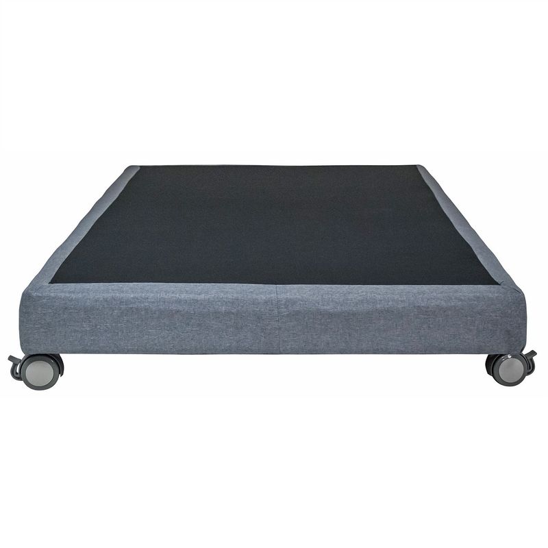 BLOCCARE - Base De Cama Full unica Box 13 cm largo 190 cm con ruedas logo