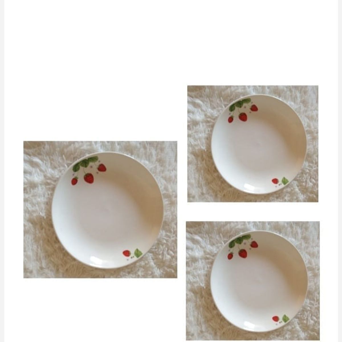 GENERICO - Plato Semi Hondo De Frutilla