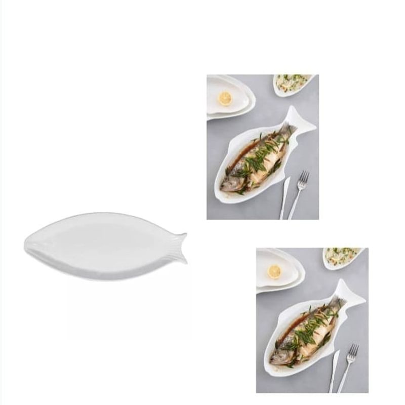 GENERICO - Plato De Cocina Pez Mediano Hogar Cocina
